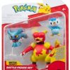 Conjunto de Figuras de Batalla Pokemon Clip n Go Pack de