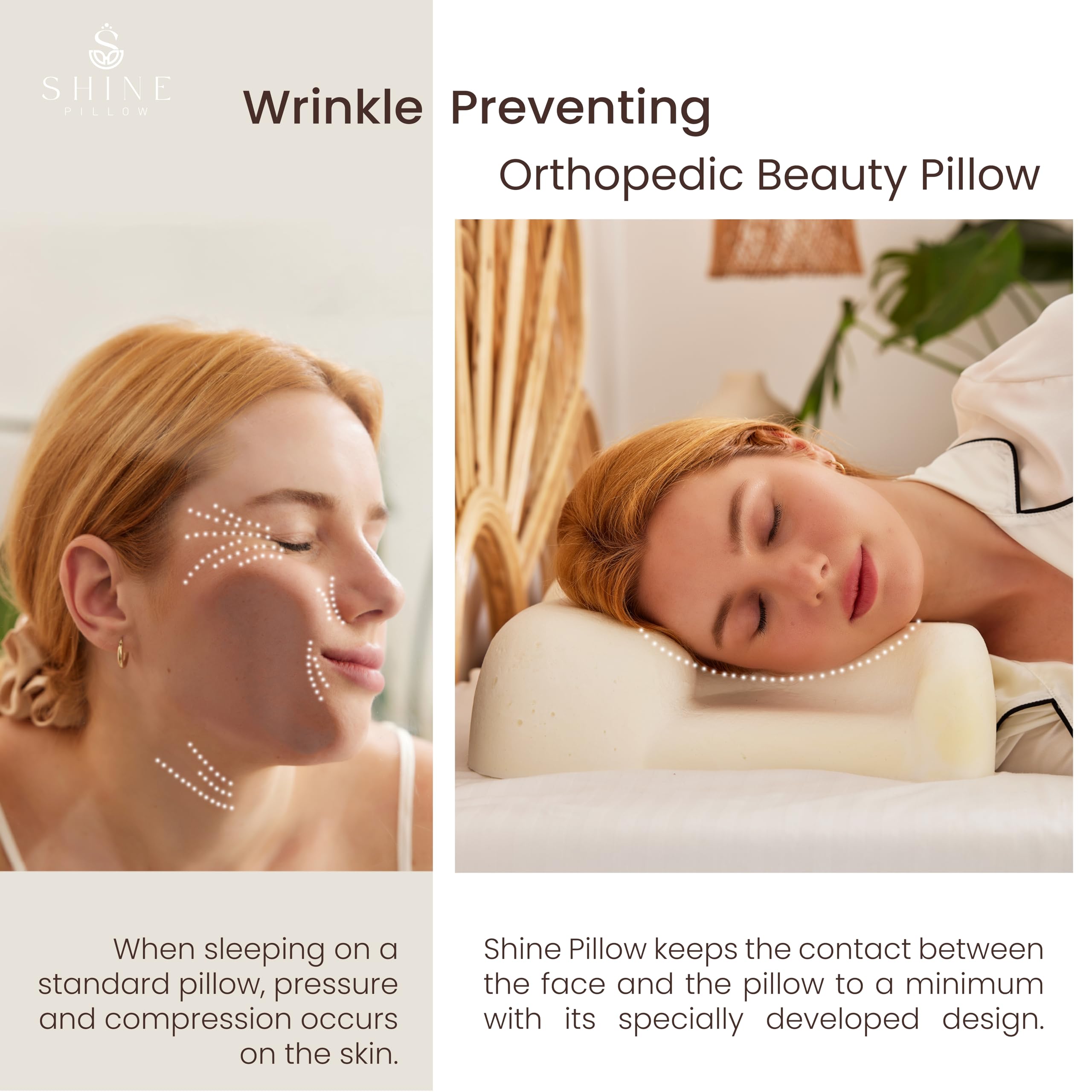 Almohada de belleza de espuma viscoelástica Shine Pillow - Imagen 6