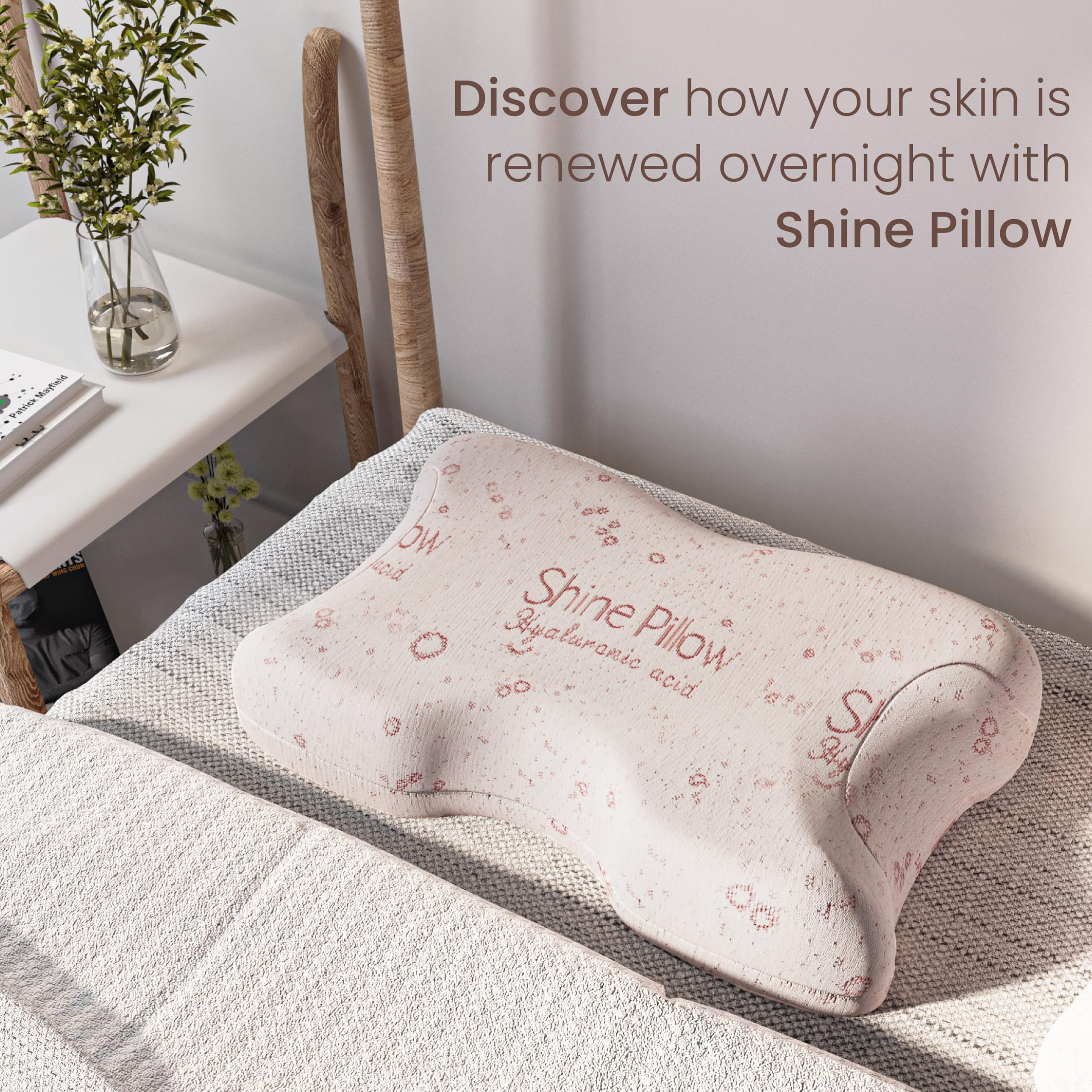 Almohada de belleza de espuma viscoelástica Shine Pillow - Imagen 10