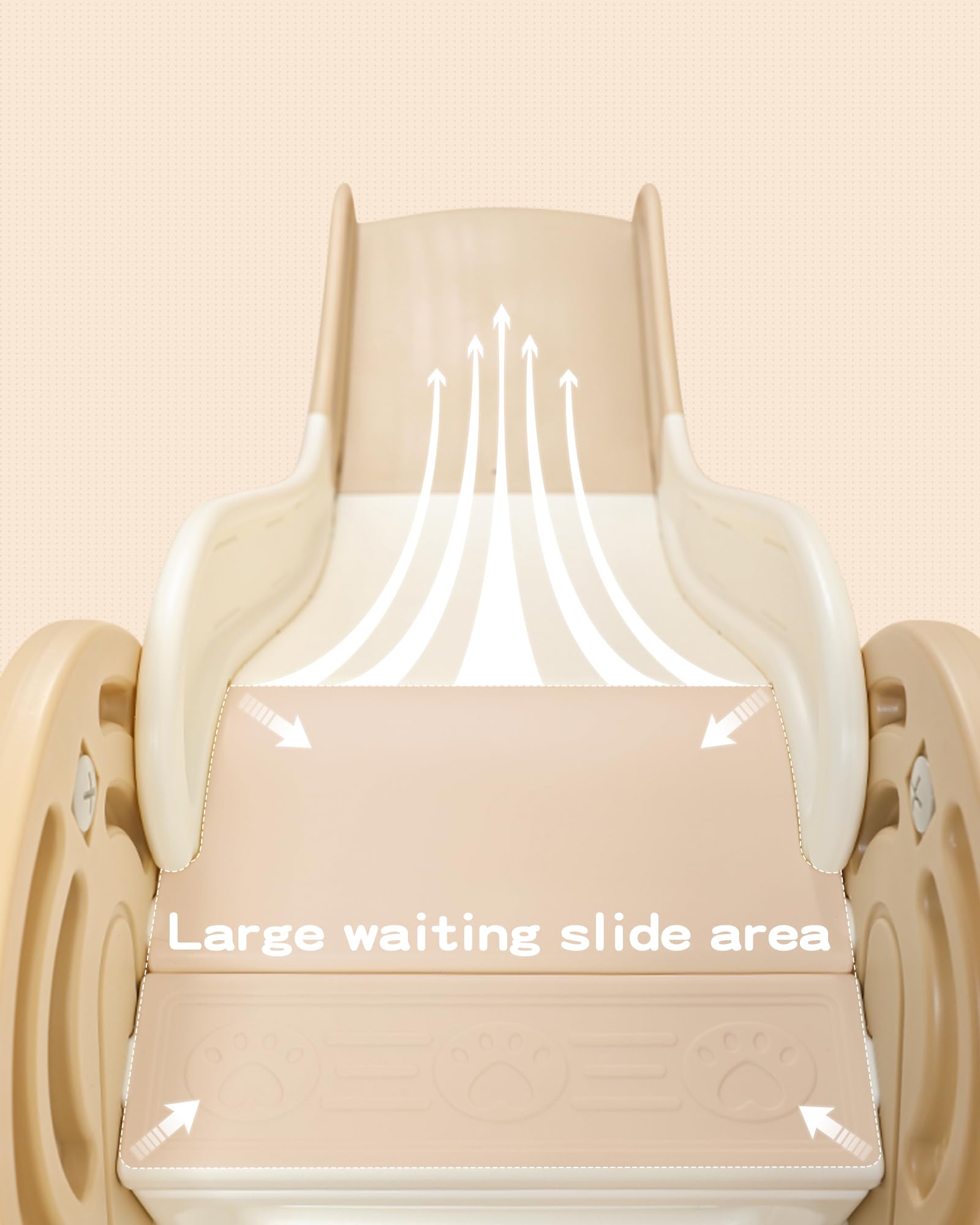 Resbaladilla para Niños 4 en 1, Resbaladilla -Azul - Imagen 4