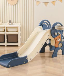 Resbaladilla para Niños 4 en 1, Resbaladilla -Azul