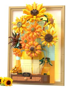 Set de Construcción de Flores Girasol NUTCRACKER con Luz