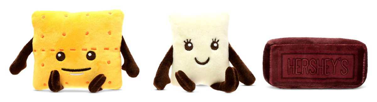 Almohada iscream Hershey's Chocolate S'Mores de 11" x 11" - Imagen 4