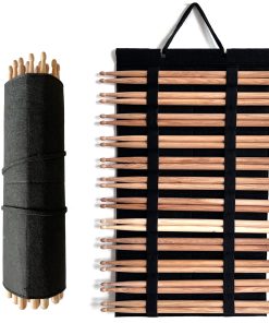 Set de Baquetas REEKY, 12 Pares de Baquetas de Hickory 7A +