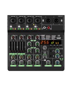 Mezclador de Audio de 6 Canales GMARK G40PRO, Consola de