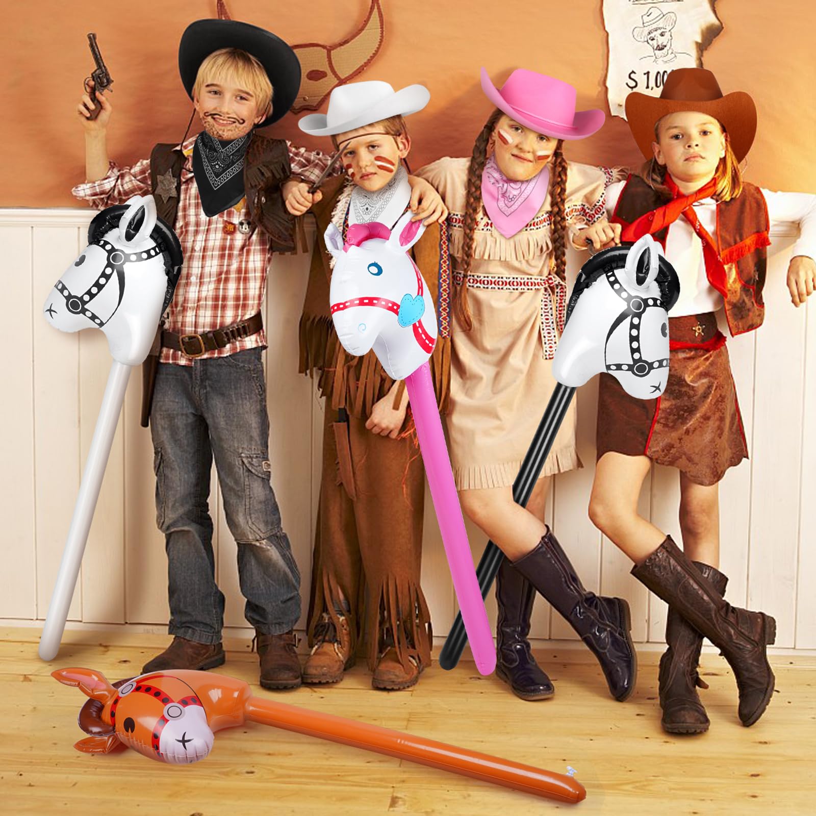 Conjunto de Fiesta de Vaquero de OBANGONG de 36 Piezas - Imagen 6