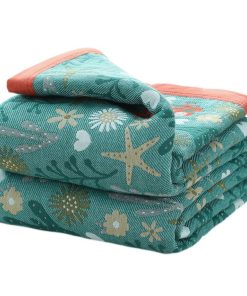 Manta Alociaga Boho, 100% Algodón Orgánico Puro, Ultra