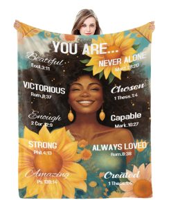 Manta Naniopick Cristiana Regalos Religiosos para Mujeres,