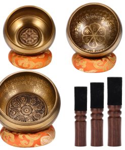 Juego de 3 Cuencos Tibetanos DiDiBirDi 8cm, 9cm, 11cm