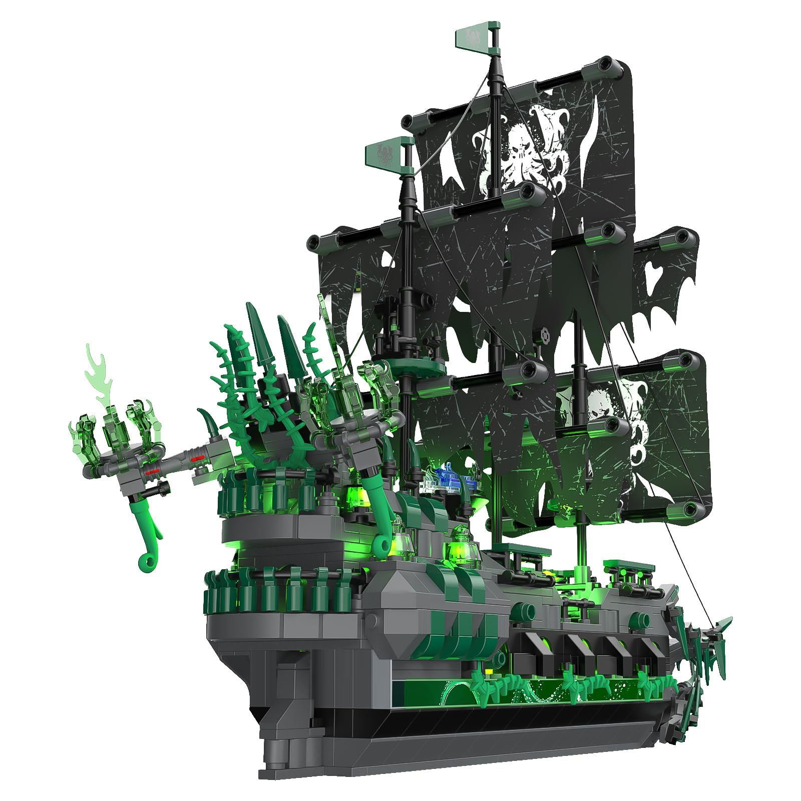 Kits de Construcción de Modelos de Barco NUTCRACKER Pirata