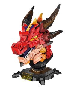 Set de Construcción de Cabeza de Dragón NUTCRACKER para