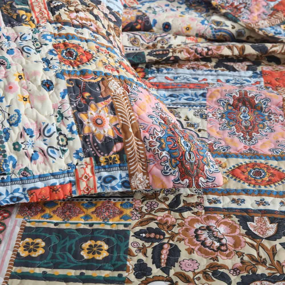 Juego de Colchas Edredón de Algodón Otoño Dream, 3 Piezas - Imagen 9