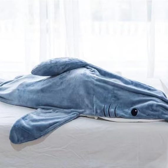 Disfraz de Tiburón para Adultos y Niños, Onesie de Tiburón - Imagen 6