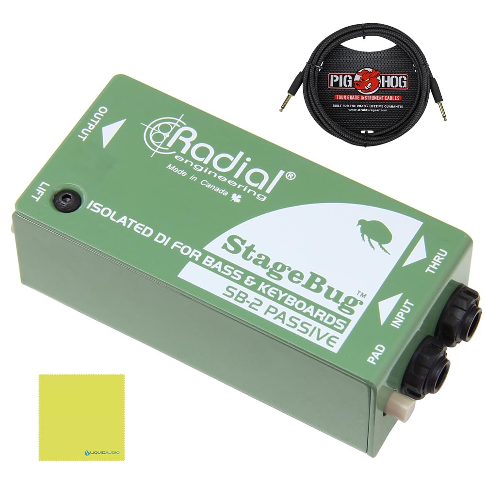 Paquete de Radial Engineering StageBug SB-2 DI Pasivo