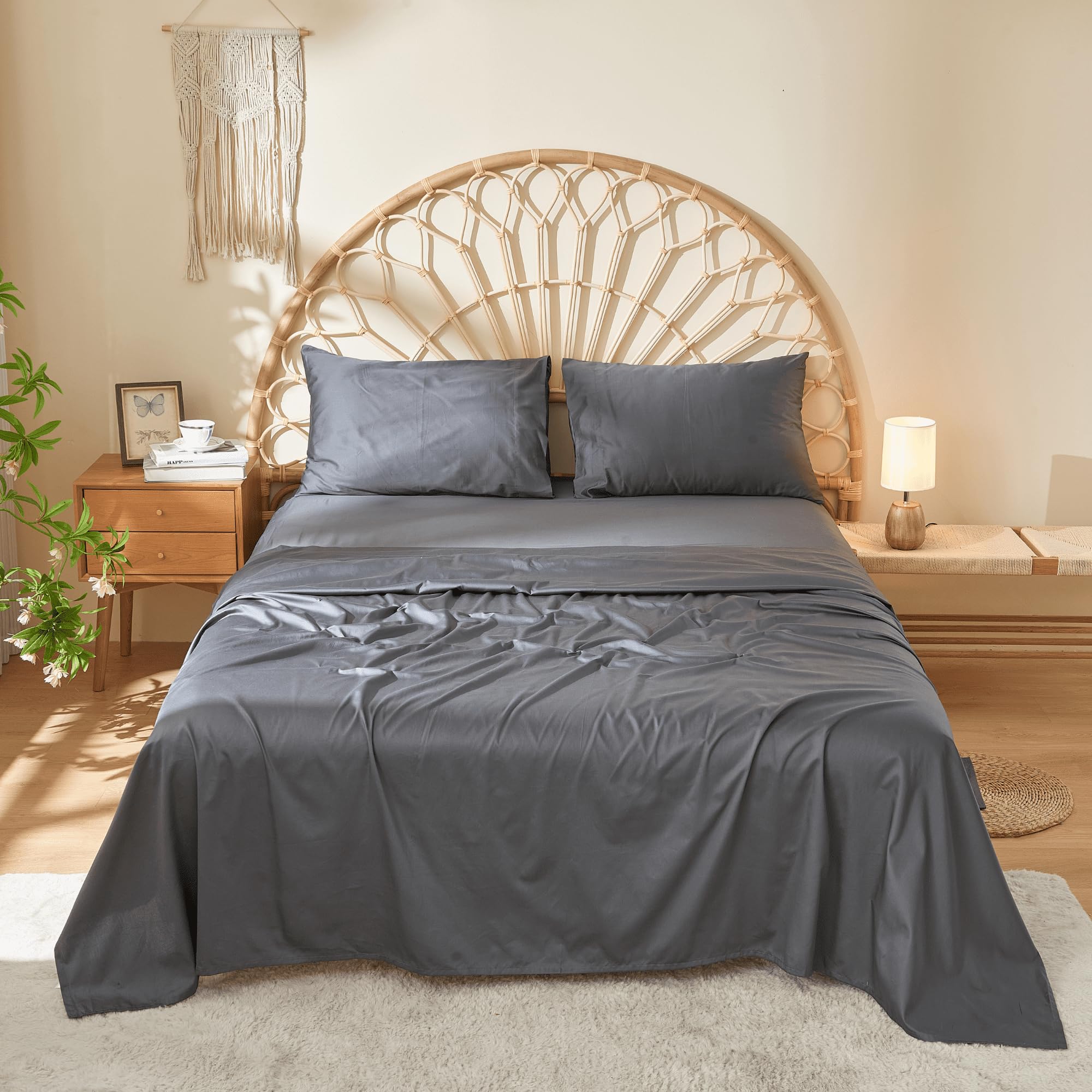 Juegos de sábanas 100% algodón de primera calidad DOZ,