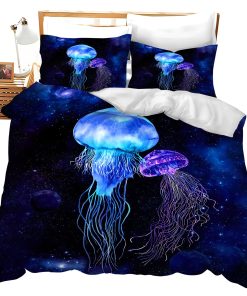Set de Ropa de Cama Jellyfish Jellyfish Funda Nórdica