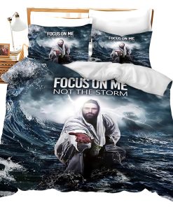 Set de Ropa de Cama de Jericó Jesús Cubierta de Edredón