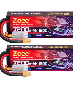 Batería Lipo Zeee 3S 7200mAh 11.1V 120C Estuche Rígido con