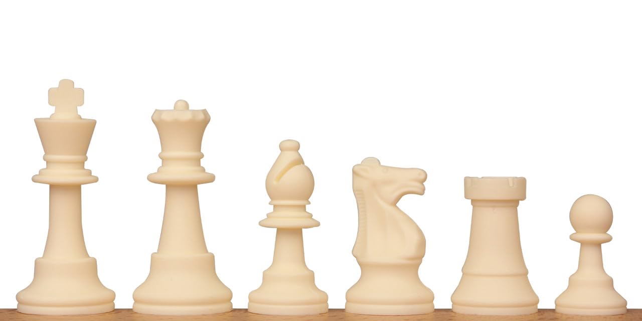 Piezas de Ajedrez de Silicona Tamaño Torneo Especial del - Imagen 4