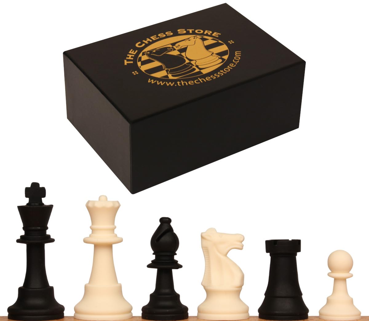 Piezas de Ajedrez de Silicona Tamaño Torneo Especial del