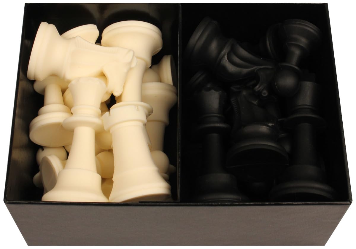 Piezas de Ajedrez de Silicona Tamaño Torneo Especial del - Imagen 5