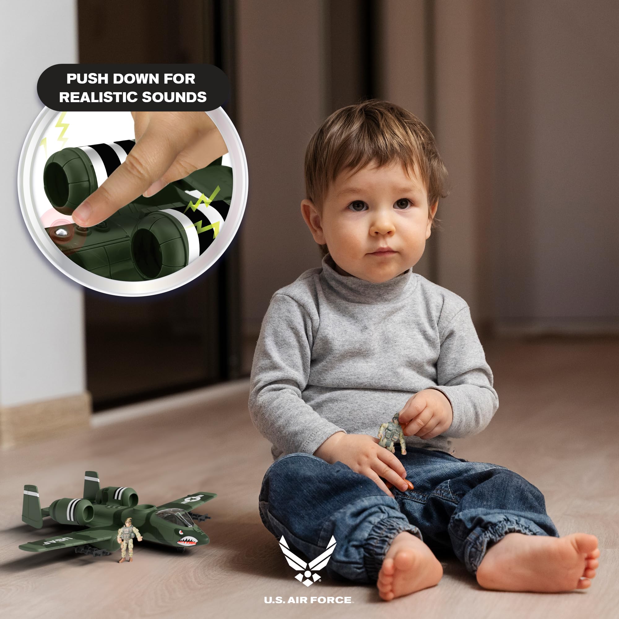 Lollipop Juguete del Ejército de EE. UU. A-10 Thunderbolt - Imagen 7