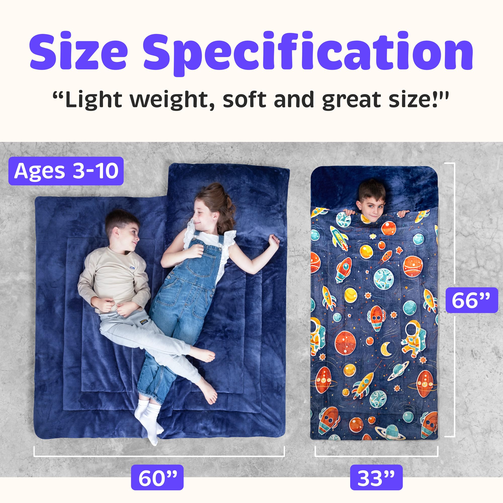 Saco de Dormir para Niños con Almohada, Temática de - Imagen 6