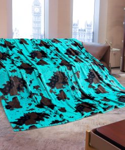 Manta de Turquesa Tamaño King Liviana Manta Cian para Niñas