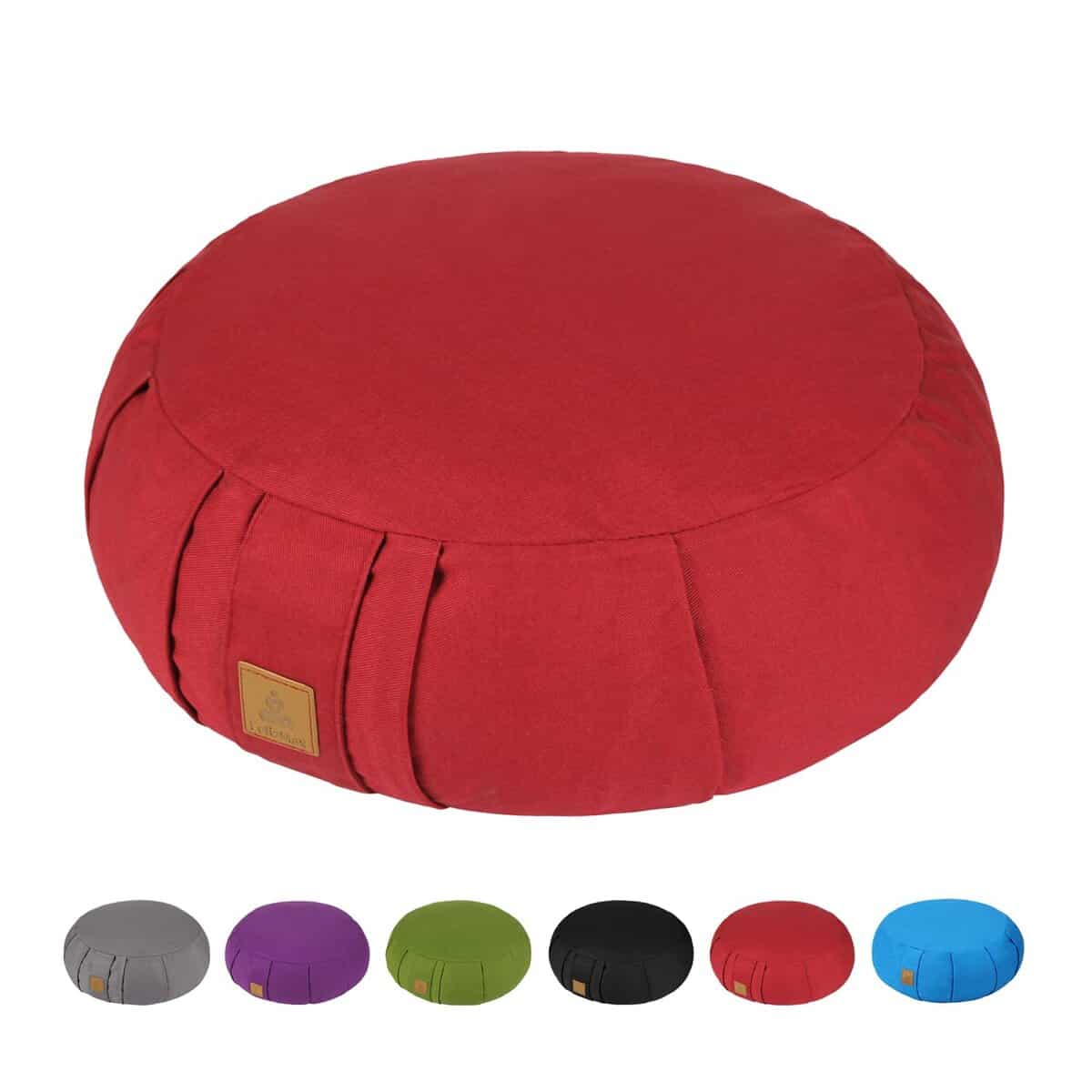 Cojín de Meditación Zafu Redondo FelizMax D=16" H=5.5"