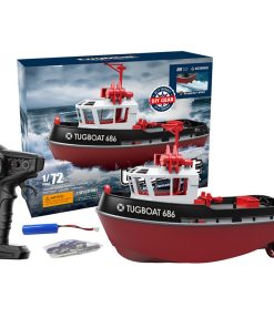 Barco RC Weendiypty, 1/72 2.4Ghz Barco Remoto de Remolque