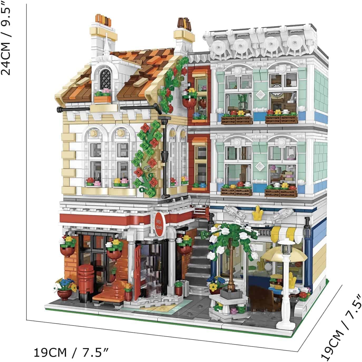 Set de Bloques de Construcción de Arquitectura Yunigzmy, - Imagen 6