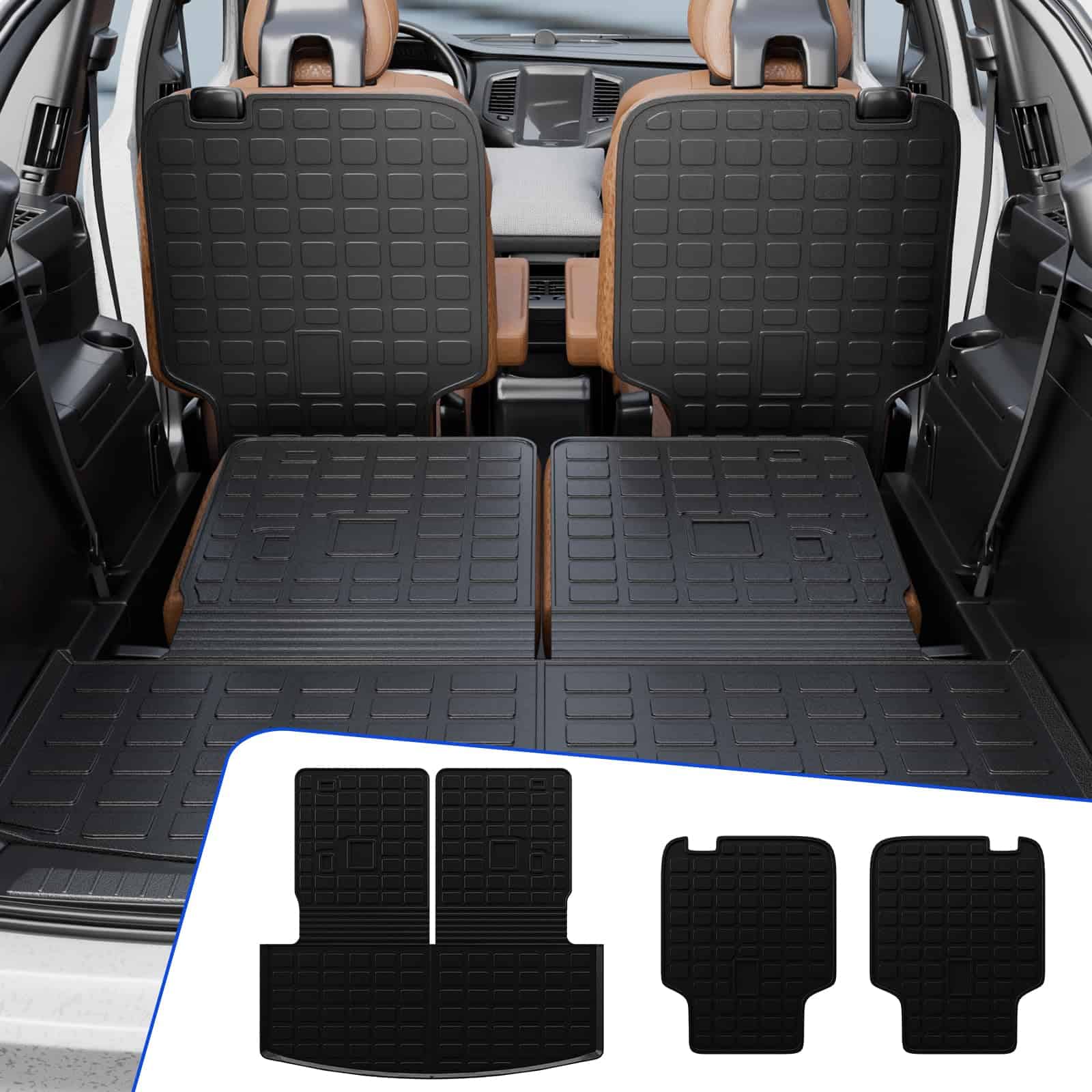 Tapete de carga Rongtaod Compatible con Ford Explorer