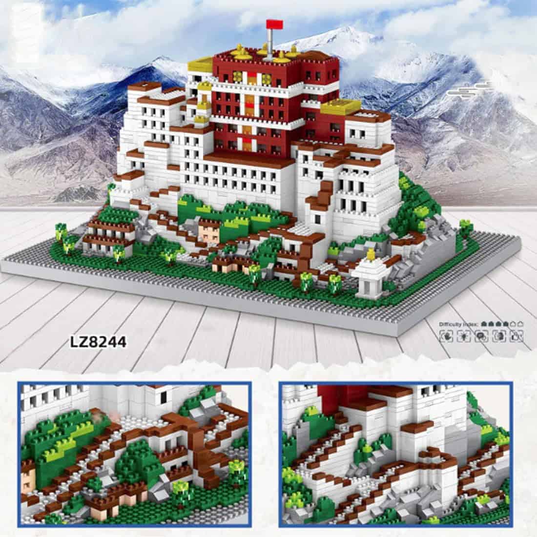 Set de Bloques de Construcción de la Famosa Arquitectura - Imagen 4