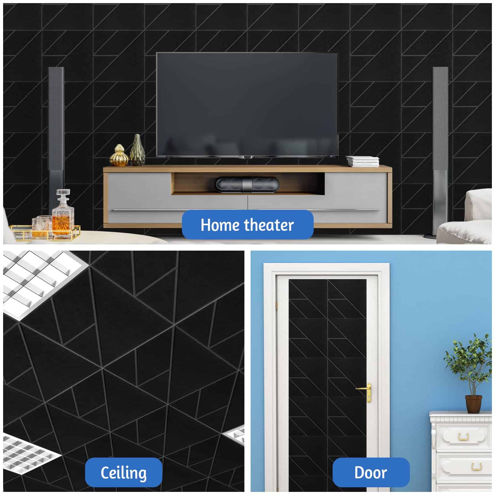 21 Pack Paneles Acústicos, Paneles de Espuma Acústica - Imagen 7