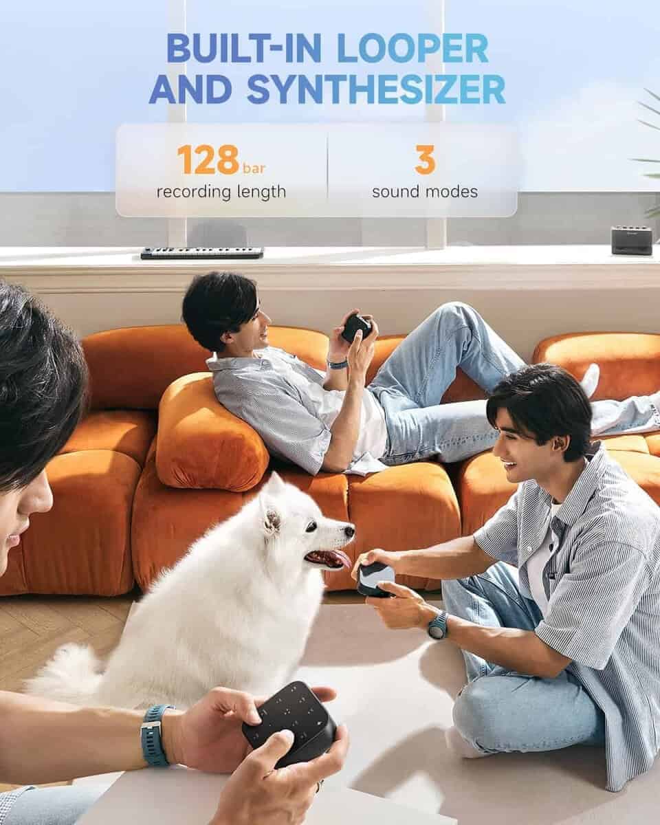 Controlador MIDI Bluetooth Donner MEDO, Groovebox Portátil - Imagen 3