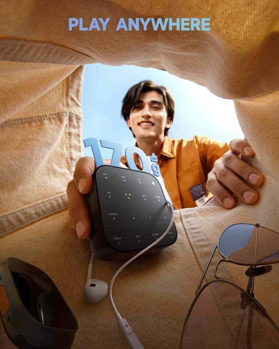 Controlador MIDI Bluetooth Donner MEDO, Groovebox Portátil - Imagen 9