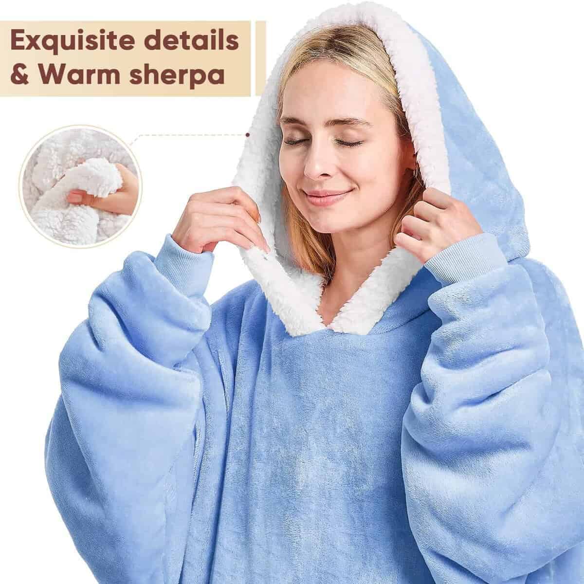 Manta con capucha - regalos de cumpleaños para - Imagen 5