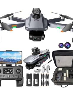 MUMAIS 2024 Drone GPS de 2 Ejes con Cámara Dual 4K EIS para