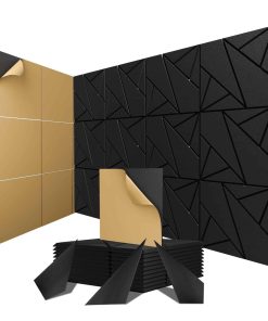 18 Paquete Paneles Acústicos Autoadhesivos - Paneles