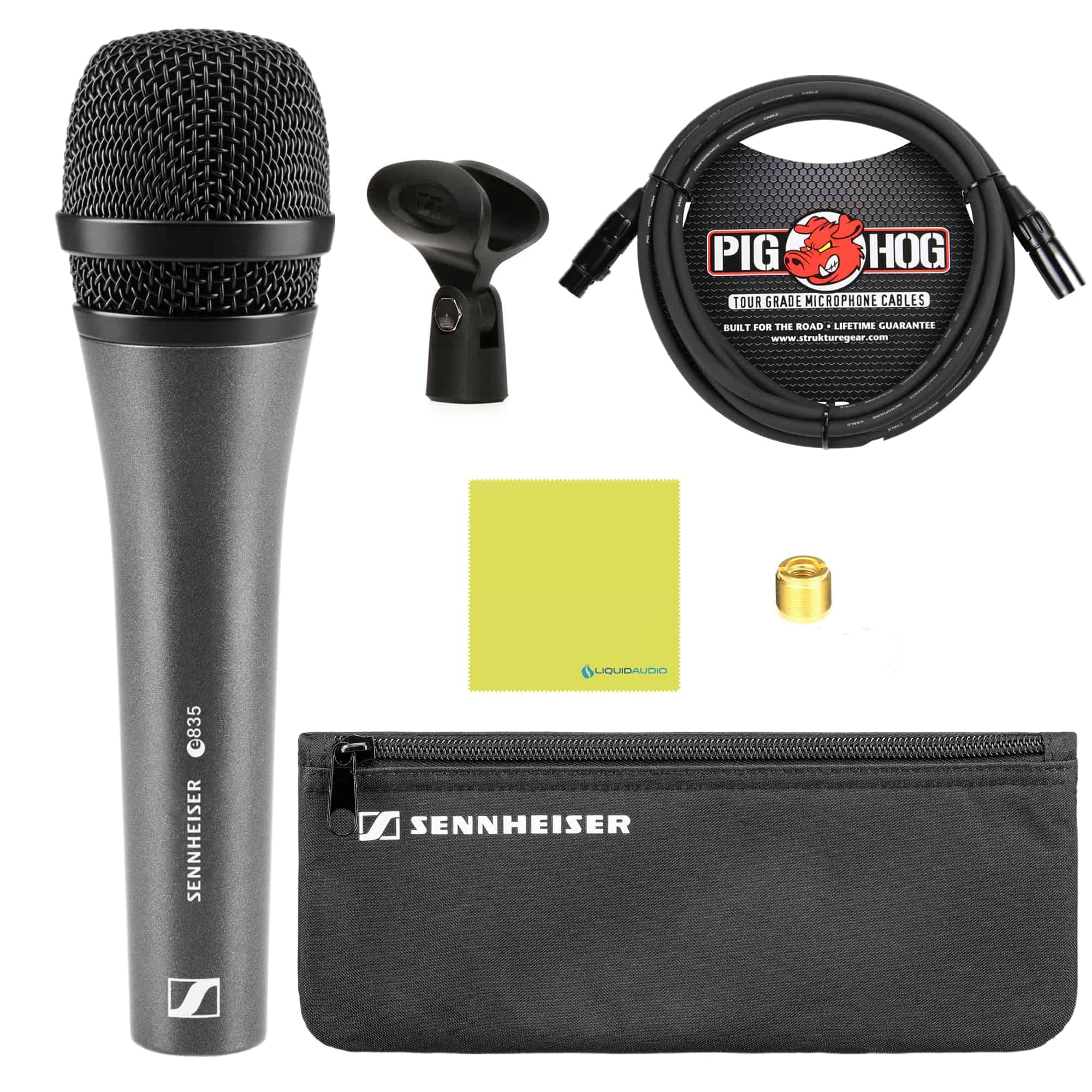 Micrófono Vocal Dinámico Cardioide Sennheiser E 835 con