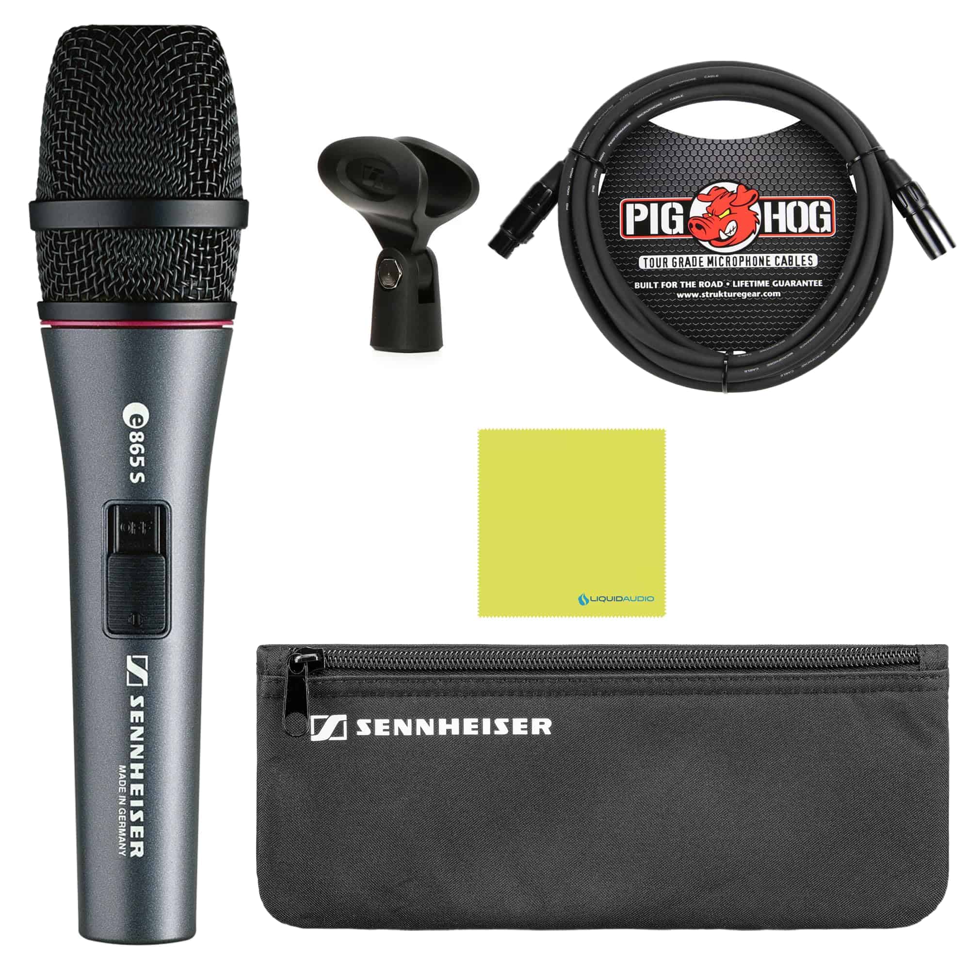 Micrófono de mano de condensador supercardioide Sennheiser