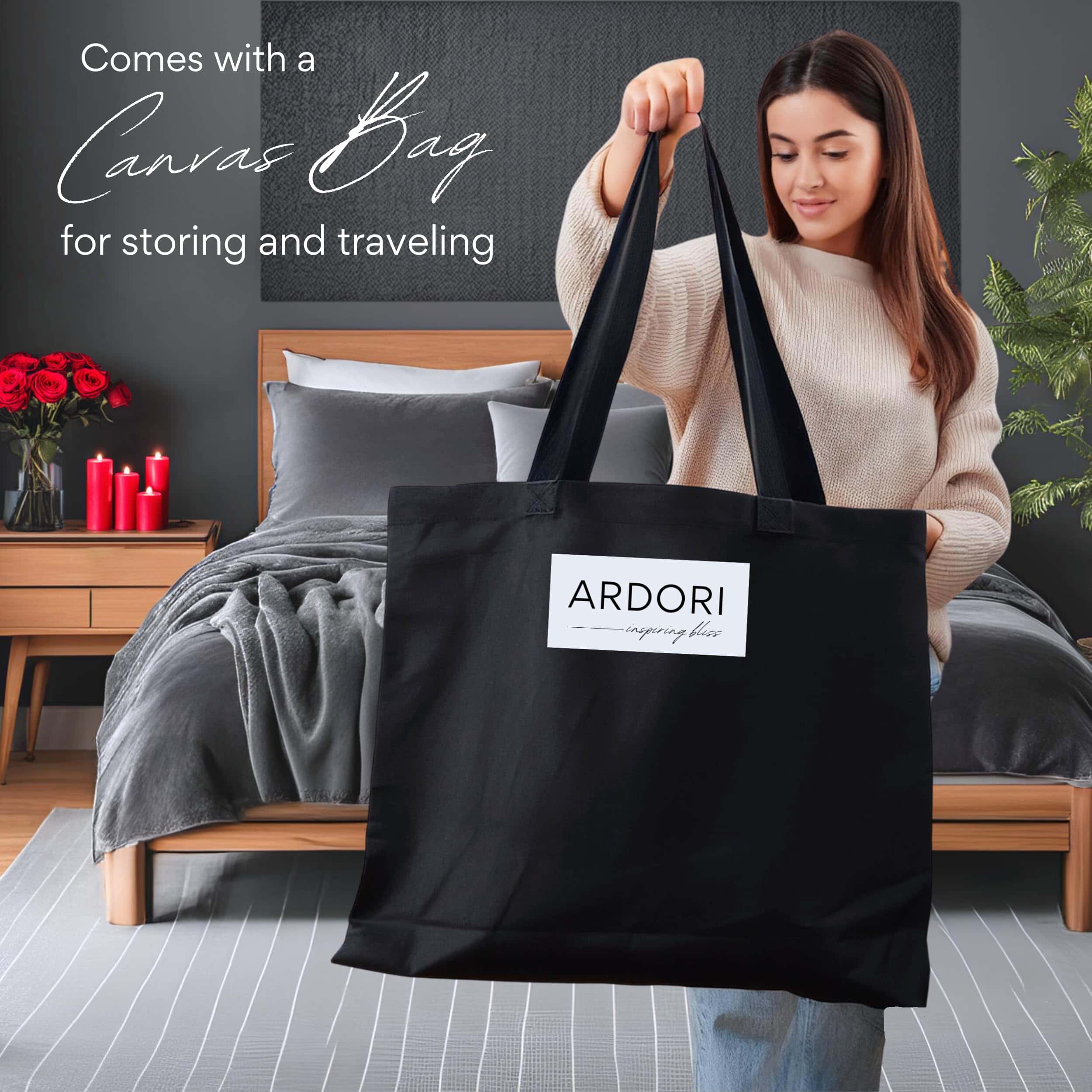 Manta Impermeable para Cama de Intimidad (Gris, King 82x82) - Imagen 7