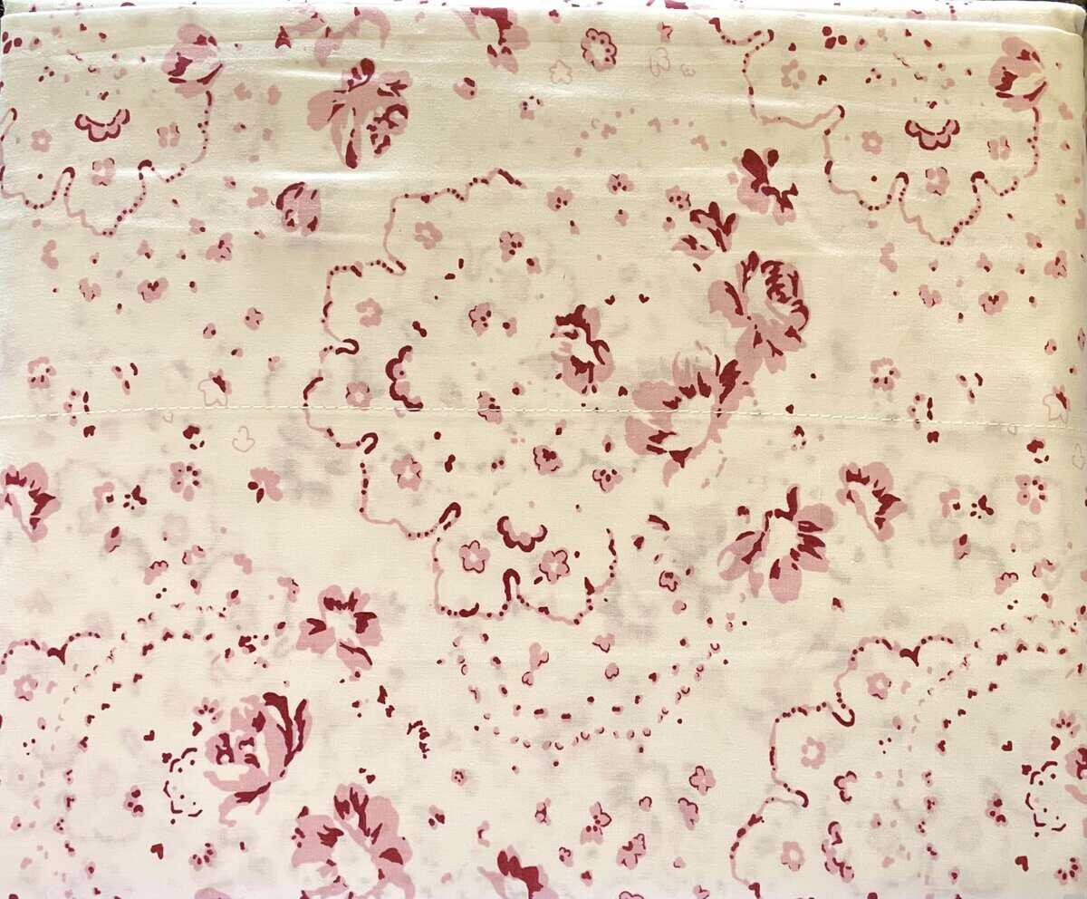 Juego de sábanas de lujo 100% algodón percal Cabbages & - Imagen 3