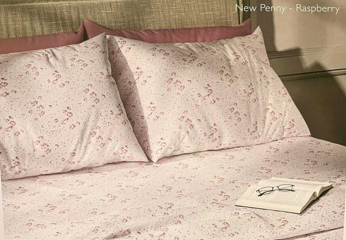 Juego de sábanas de lujo 100% algodón percal Cabbages & - Imagen 5