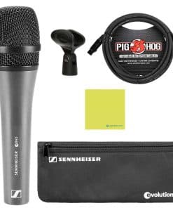 Paquete de Micrófono Vocal Dinámico Supercardioide