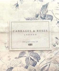 Juego de sábanas Cabbages & Roses of London 100% algodón