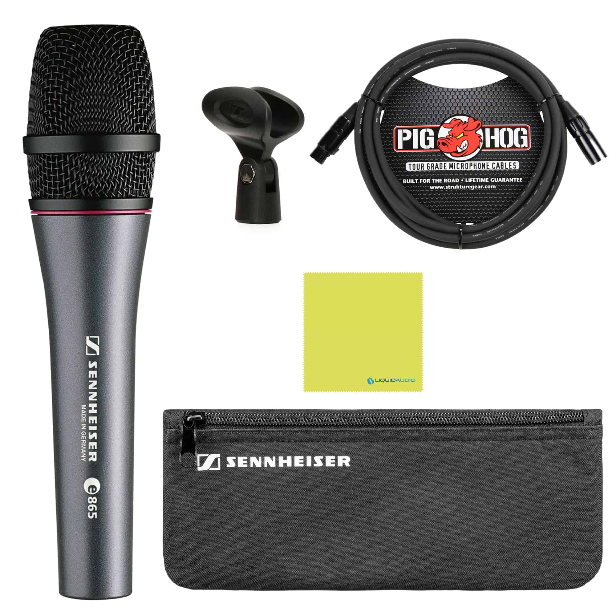 Micrófono de mano condensador de alta calidad Sennheiser E