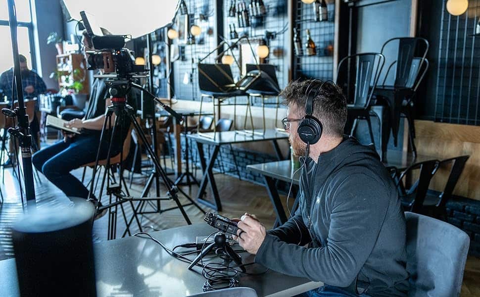 Grabadora portátil Zoom H4esencial de 4 pistas con 32 bits, - Imagen 6