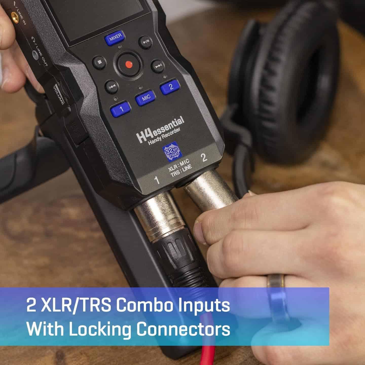 Grabadora portátil Zoom H4esencial de 4 pistas con 32 bits, - Imagen 7