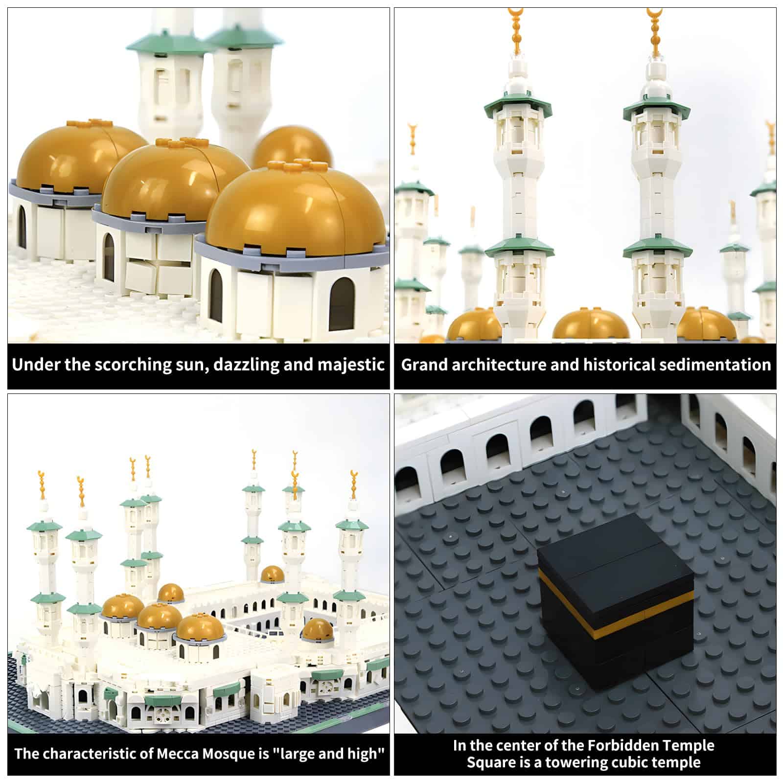 Set de bloques de construcción de la Gran Mezquita de La - Imagen 5